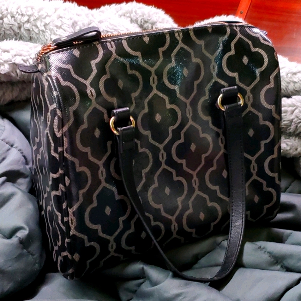 Land's End Jaquard Satchel